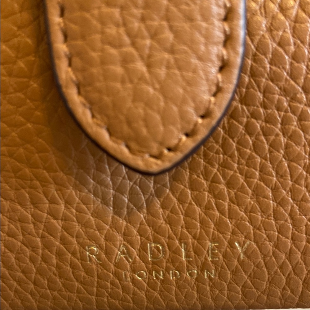 RADLEY LONDON Foresters Drive Small Caramel Crossbody Bag with Flap Closure - Picture 2 of 12